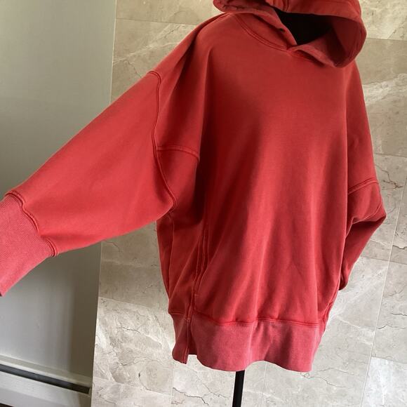 FP Movement Sprint to the Finish Hoodie Large Winterberry | Cozy Boho Oversized - Picture 8 of 13